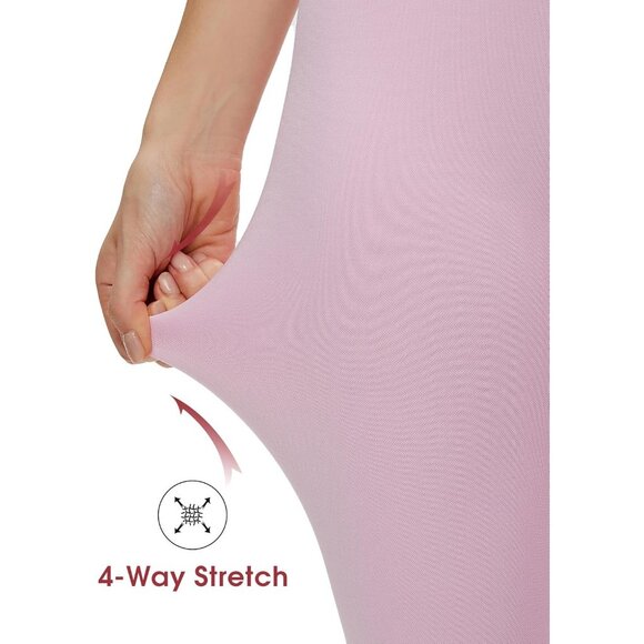 Women's Mid Waist Seamless Scrunch Butt Squat Proof Leggings - Picture 4 of 6